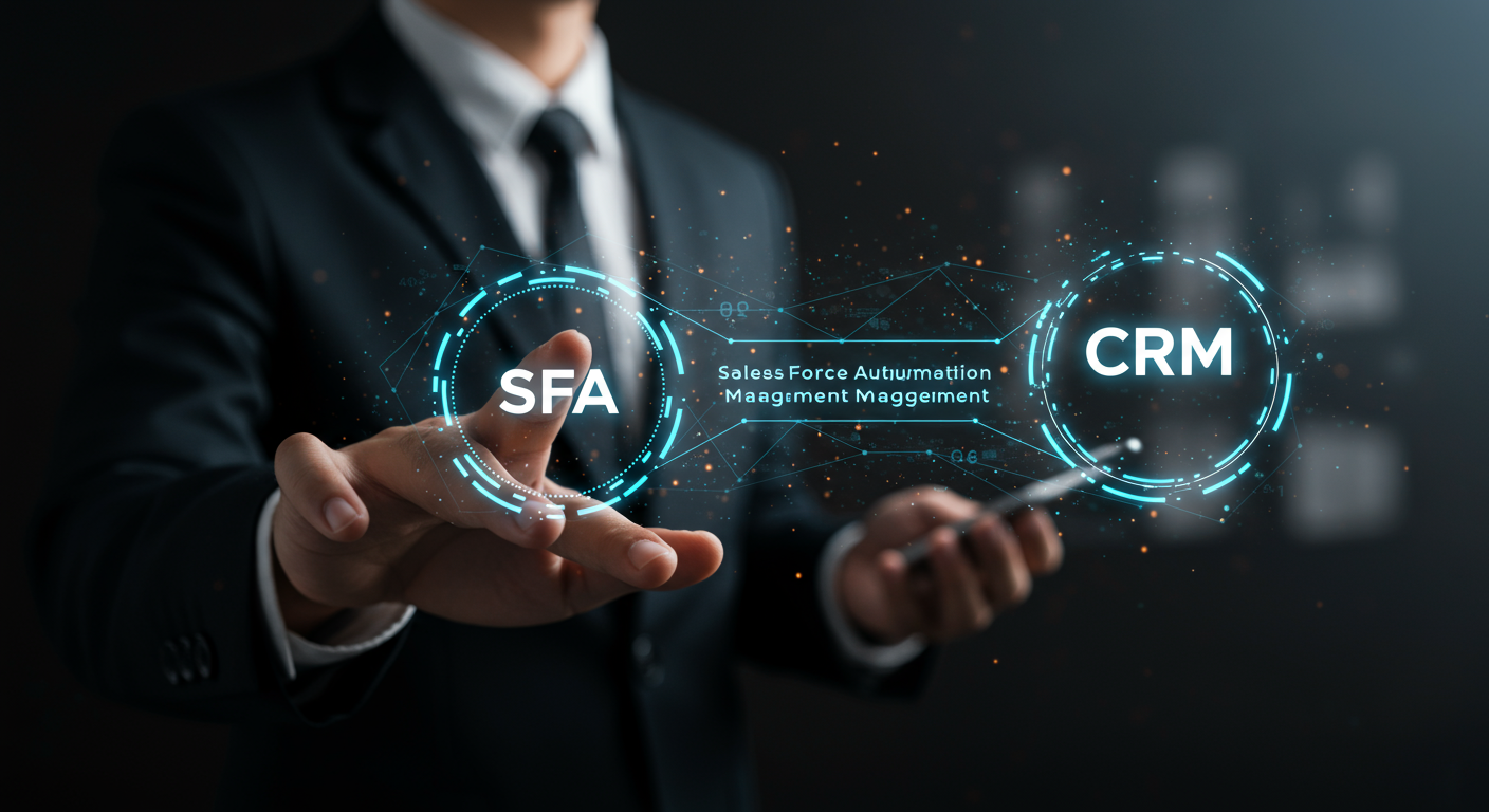 SFAとCRMの違いとは？自社に最適なツールを選ぶ5つのポイントをわかりやすく解説に関する画像