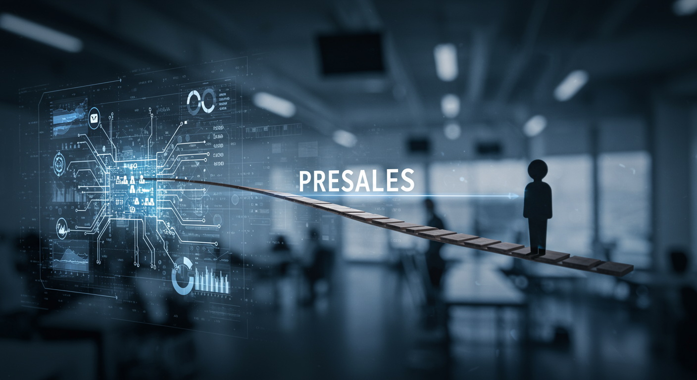 プレセールスとは？複雑な商材の受注率を上げる技術営業の役割と導入のポイントに関する画像