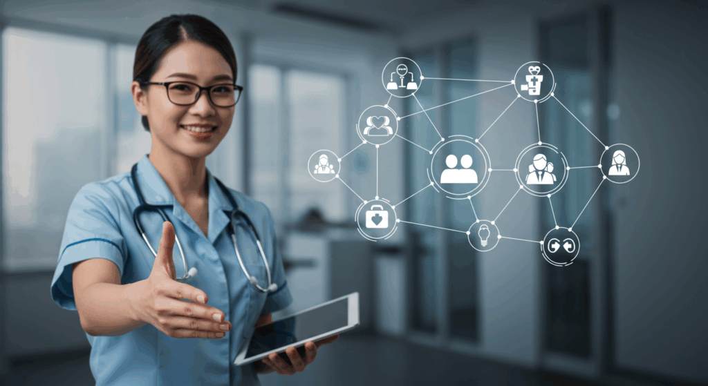 訪問看護の営業で成果が出ない方へ。紹介が途切れない仕組みを作る5つのステップに関する画像